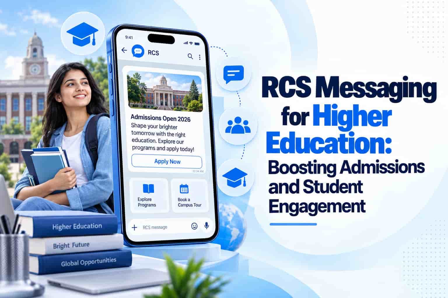 RCS Messaging for Higher Education: Boosting Admissions and Student Engagement