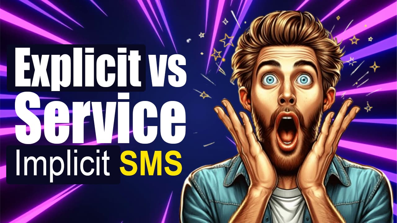 Service Explicit vs Service Implicit SMS Guide