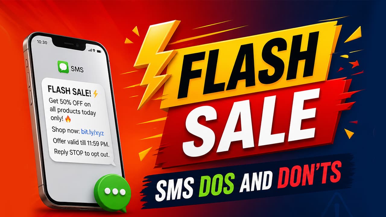Flash Sale SMS Dos and Don’ts