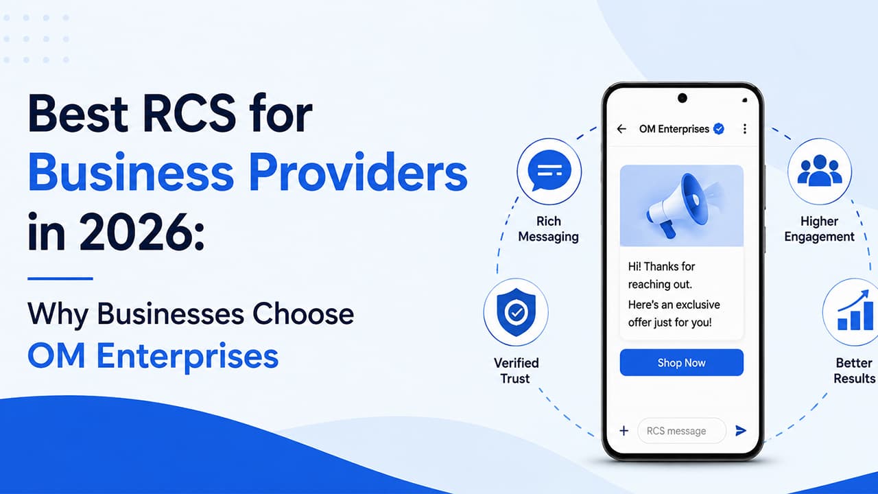 Best RCS for Business Providers in 2026: Why Businesses Choose OM Enterprises